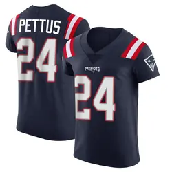 Nike Dell Pettus New England Patriots Men's Elite Navy Team Color Vapor Untouchable Jersey