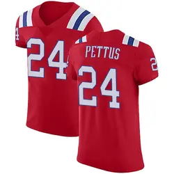 Nike Dell Pettus New England Patriots Men's Elite Red Vapor Untouchable Alternate Jersey