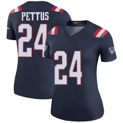 Nike Dell Pettus New England Patriots Women's Legend Navy Color Rush Jersey