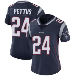Nike Dell Pettus New England Patriots Women's Limited Navy Team Color Vapor Untouchable Jersey