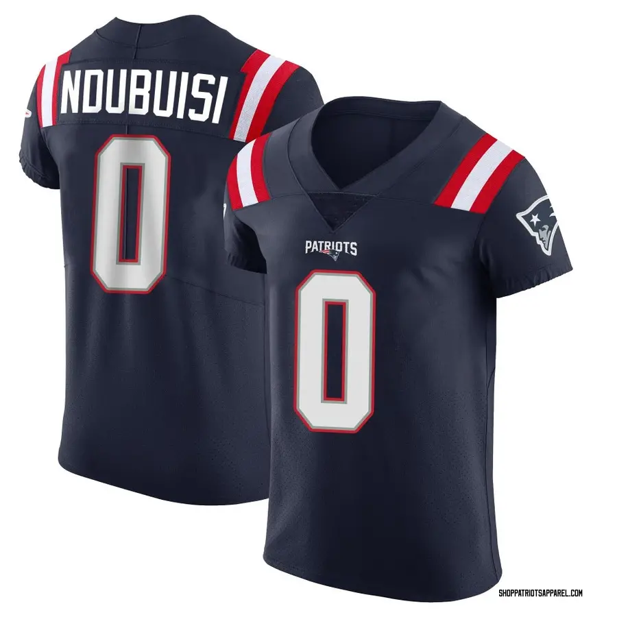 Nike Haggai Ndubuisi New England Patriots Men's Elite Navy Team Color Vapor Untouchable Jersey