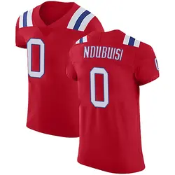 Haggai Ndubuisi New England Patriots Men's Elite Red Vapor Untouchable Alternate Jersey