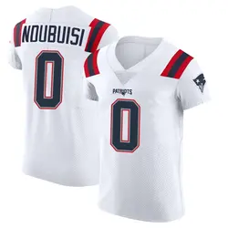 Haggai Ndubuisi New England Patriots Men's Elite White Vapor Untouchable Jersey