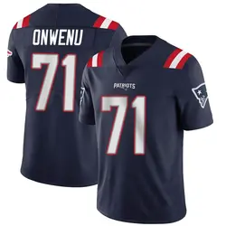 Nike Mike Onwenu New England Patriots Youth Limited Navy Team Color Vapor Untouchable Jersey
