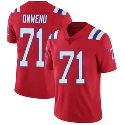Nike Mike Onwenu New England Patriots Youth Limited Red Vapor Untouchable Alternate Jersey
